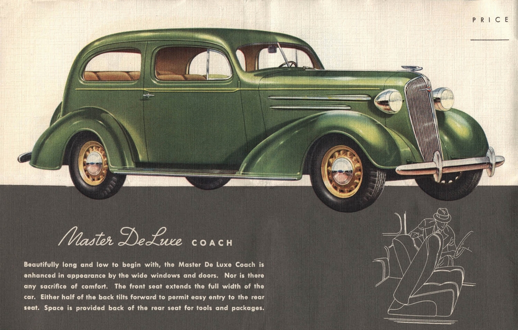 1936 Chevrolet Brochure Page 10